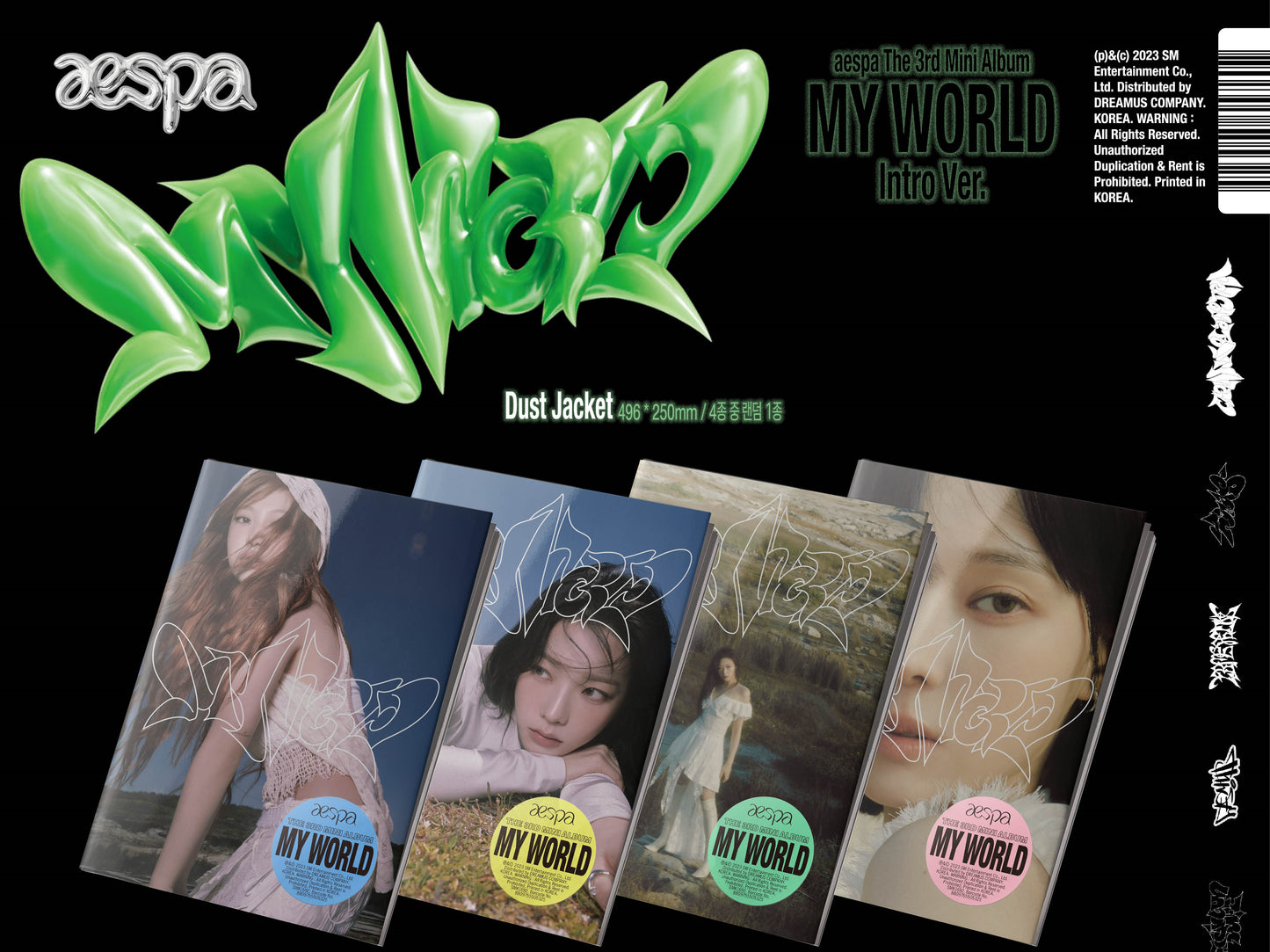 aespa Mini Album Vol. 3 - MY WORLD (Intro Ver.) (Random)