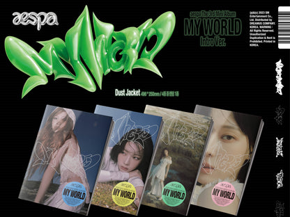 aespa Mini Album Vol. 3 - MY WORLD (Intro Ver.) (Random)