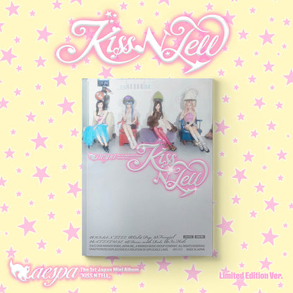 PRE-ORDER: aespa 1st Mini Album - KISS N TELL [Japanese Edition]