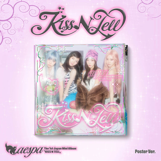 PRE-ORDER: aespa 1st Mini Album - KISS N TELL [Japanese Edition]