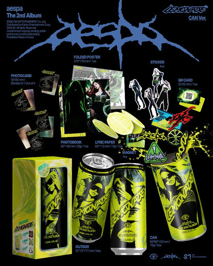 aespa The 2nd Album - LEMONADE (CAN Ver.) (Random)