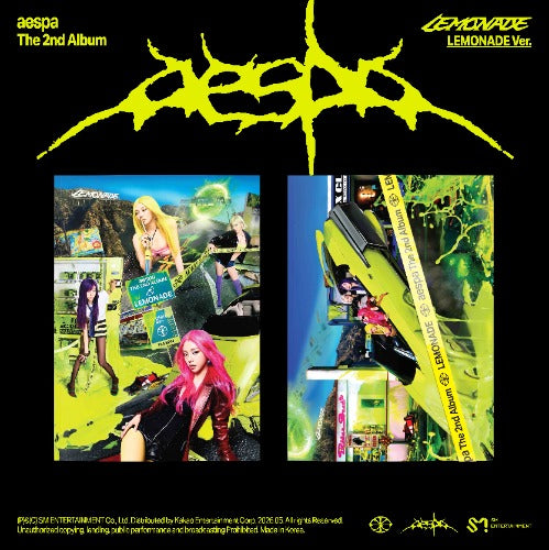 aespa The 2nd Album - LEMONADE (LEMONADE Ver.) (Random)