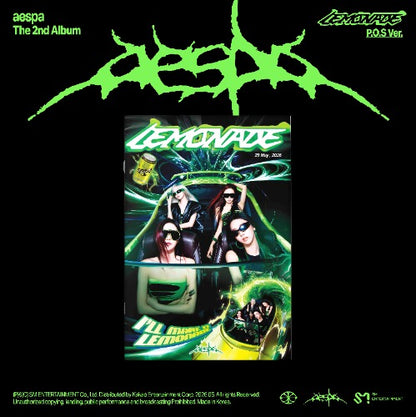 aespa The 2nd Album - LEMONADE (P.O.S Ver.)