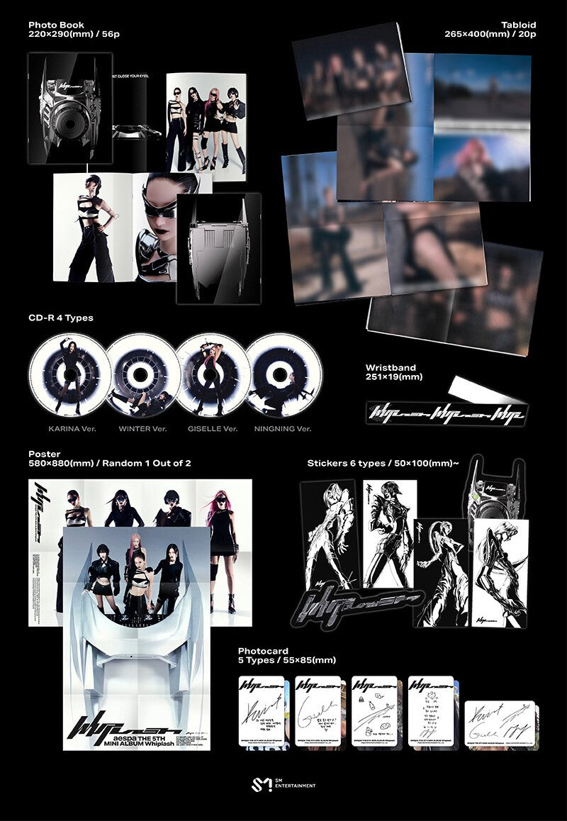 aespa The 5th Mini Album – Whiplash (Whiplash Limited Ver.) (Random)