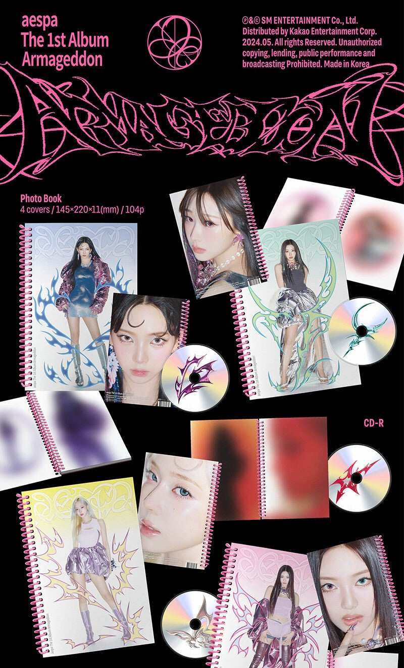 aespa The 1st Album – Armageddon (Superbeing Ver.) (Random)