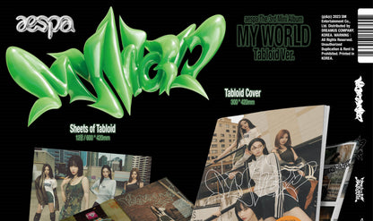 aespa Mini Album Vol. 3 - MY WORLD (Tabloid Ver.)
