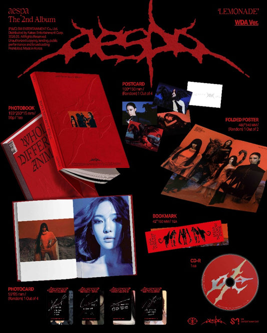 aespa The 2nd Album - LEMONADE (WDA Ver.)