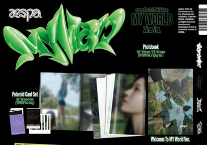 [PRE-OWNED] aespa Mini Album Vol. 3 - MY WORLD (Zine Ver.)