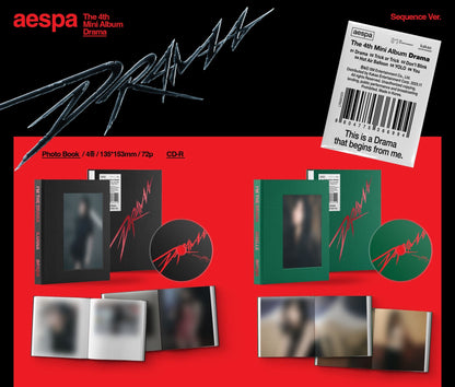 aespa Mini Album Vol. 4 – Drama (Sequence Ver.) (Random)