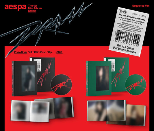 aespa Mini Album Vol. 4 – Drama (Sequence Ver.) (Random)