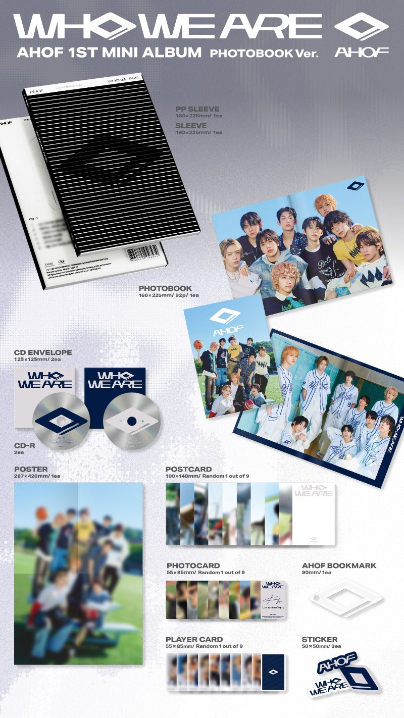 AHOF The 1st Mini Album – WHO WE ARE (Photobook Ver.)