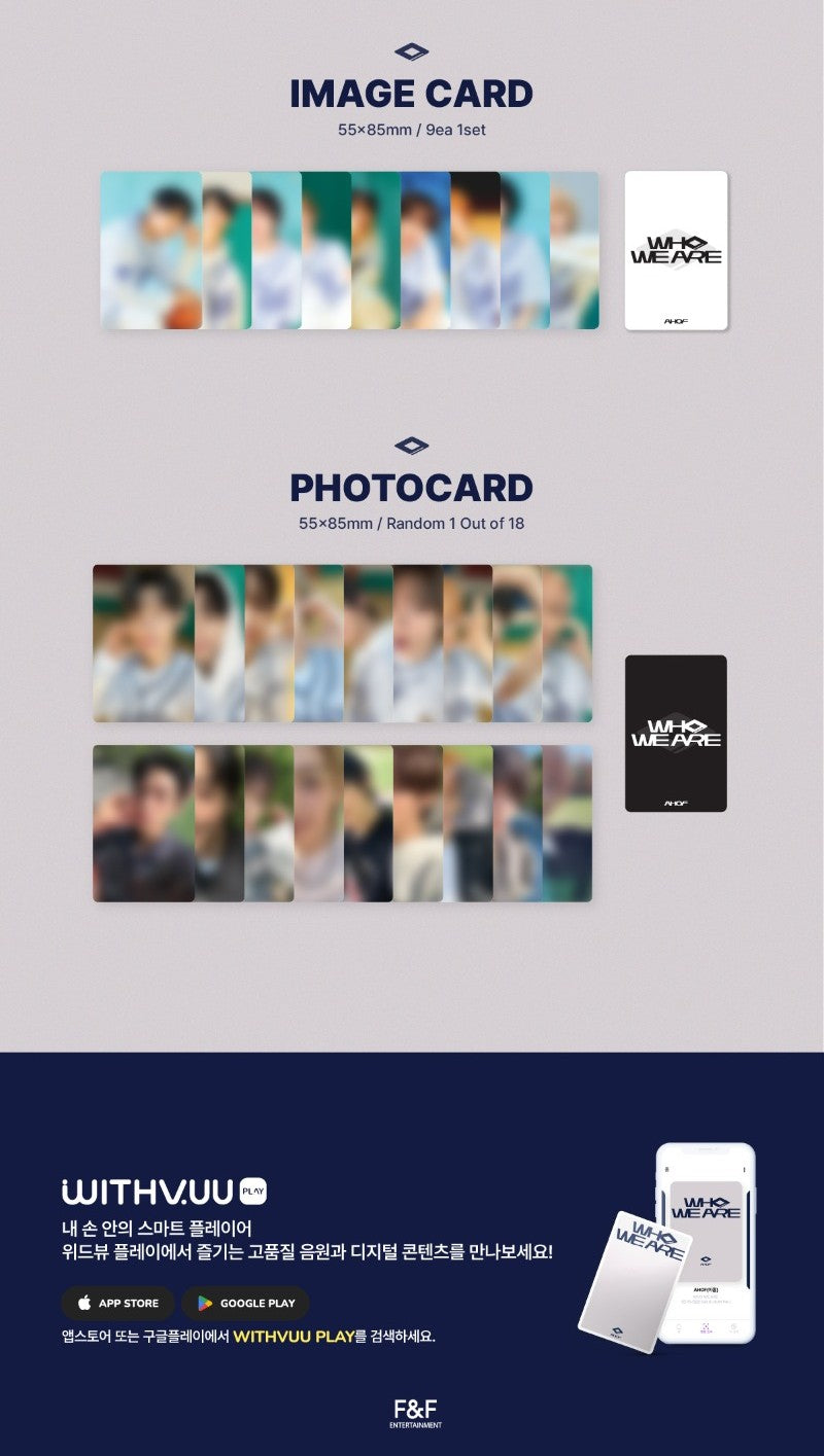 AHOF The 1st Mini Album – WHO WE ARE (QR Album Ver.)