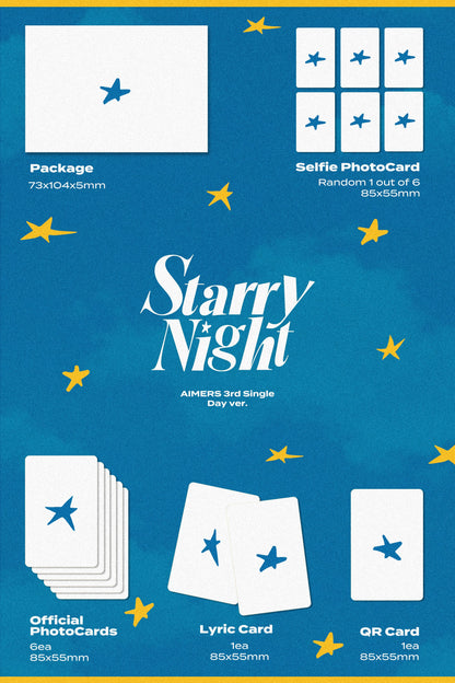 AIMERS 3rd Single Album – Starry Night (Random)