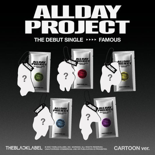 ALLDAY PROJECT The Debut Single – FAMOUS (CARTOON Ver.) (Random)