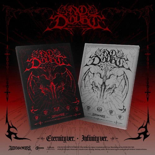 PRE-ORDER: ALL(H)OURS 5th Mini Album - NO DOUBT (Random)