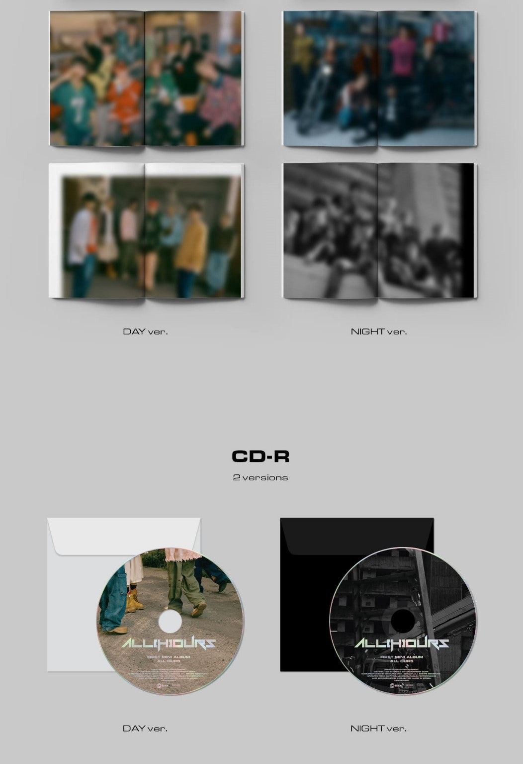 ALL(H)OURS 1st Mini Album – ALL OURS (Random)