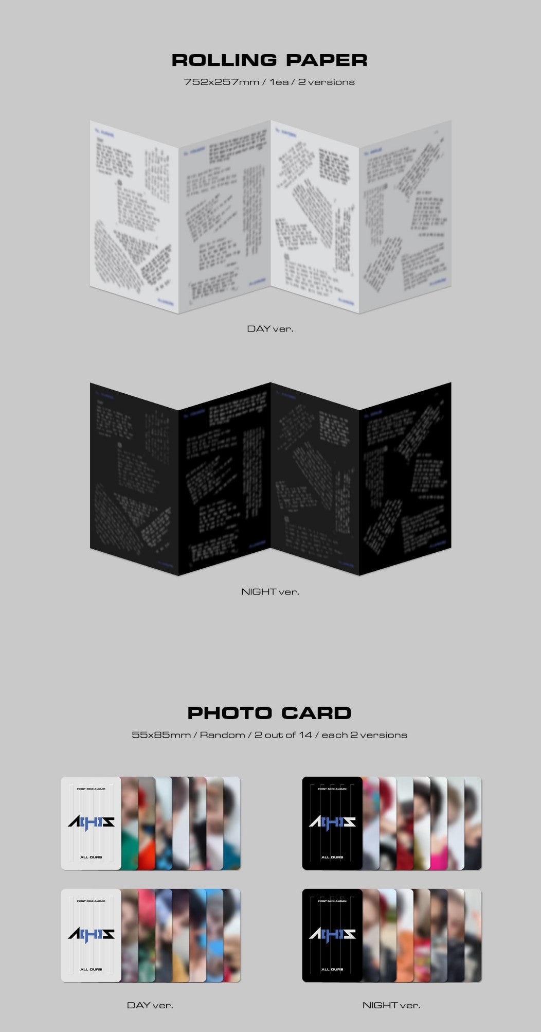 ALL(H)OURS 1st Mini Album – ALL OURS (Random)