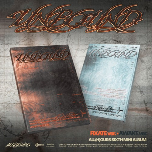 ALL(H)OURS 6th Mini Album - UNBOUND (Random)