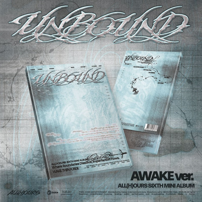 ALL(H)OURS 6th Mini Album - UNBOUND (Random)