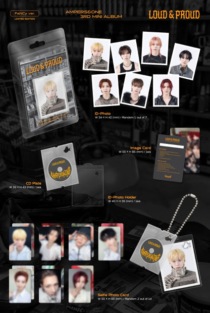 AMPERS&ONE 3rd Mini Album – LOUD & PROUD (FaNCy Ver.) (Limited Edition)
