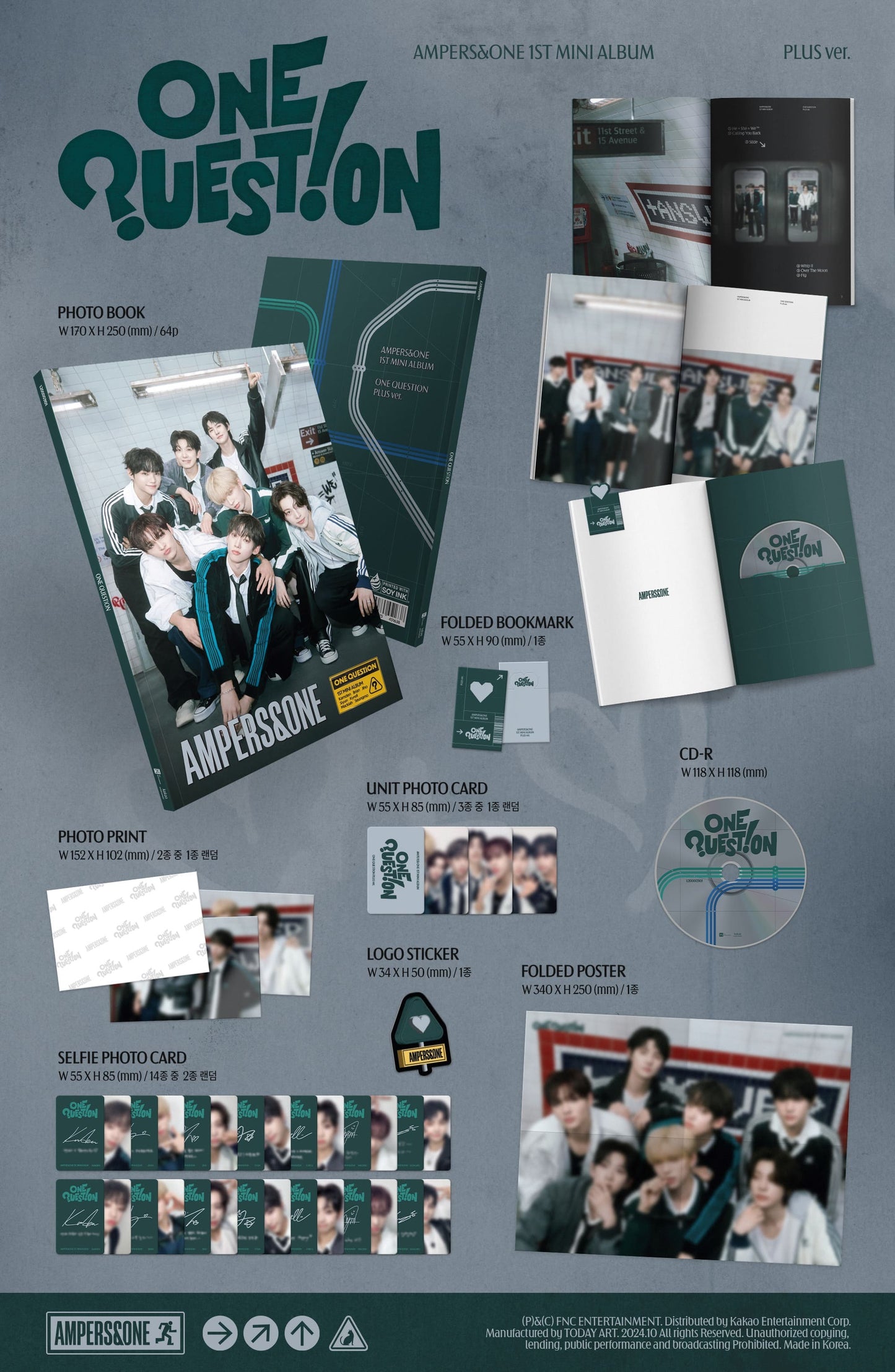 AMPERS&ONE 1ST MINI ALBUM – ONE QUESTION
