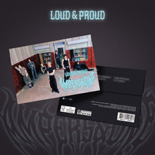 Load image into Gallery viewer, PRE-ORDER: AMPERS&amp;ONE 3rd Mini Album – LOUD &amp; PROUD (POSTCARD Ver.)
