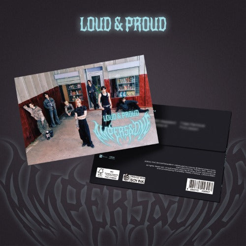 PRE-ORDER: AMPERS&ONE 3rd Mini Album – LOUD & PROUD (POSTCARD Ver.)