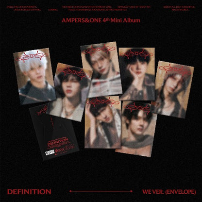 PRE-ORDER: AMPERS&ONE 4th Mini Album - DEFINITION (WE Ver.) (Random)