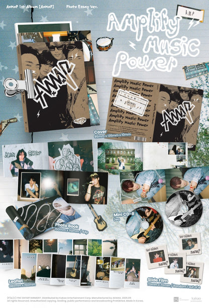 AxMxP 1st Album - AxMxP (Photo Essay by AxMxP Ver.)
