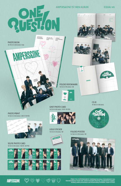 AMPERS&ONE 1ST MINI ALBUM – ONE QUESTION