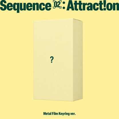 PRE-ORDER: AND2BLE 2nd Mini Album - Sequence 02: Attraction (Metal Film Keyring Ver.)