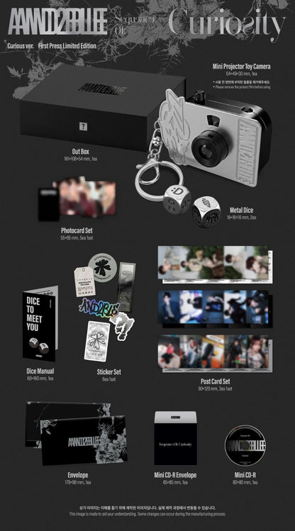 AND2BLE 1st Mini Album - Sequence 01: Curiosity (Curious Ver.) (Limited Edition)