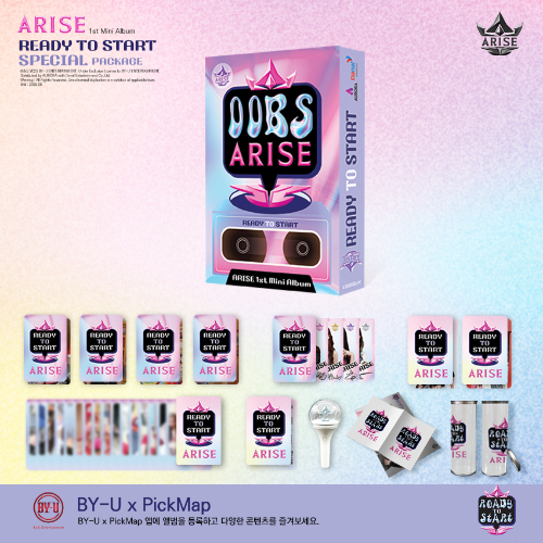 PRE-ORDER: ARISE – 1st Mini Album [READY TO START] (Special Package Ver.)