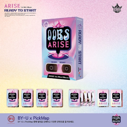 PRE-ORDER: ARISE – 1st Mini Album [READY TO START] (Smart Album Ver.)