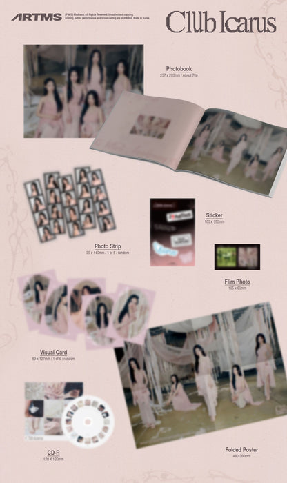 ARTMS 1st Mini Album – Club Icarus (Random)