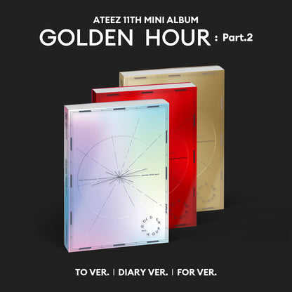ATEEZ 11th Mini Album – GOLDEN HOUR : Part.2 (Random)