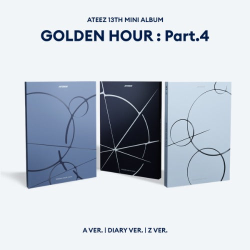ATEEZ 13th Mini Album - GOLDEN HOUR : Part.4 (Random)
