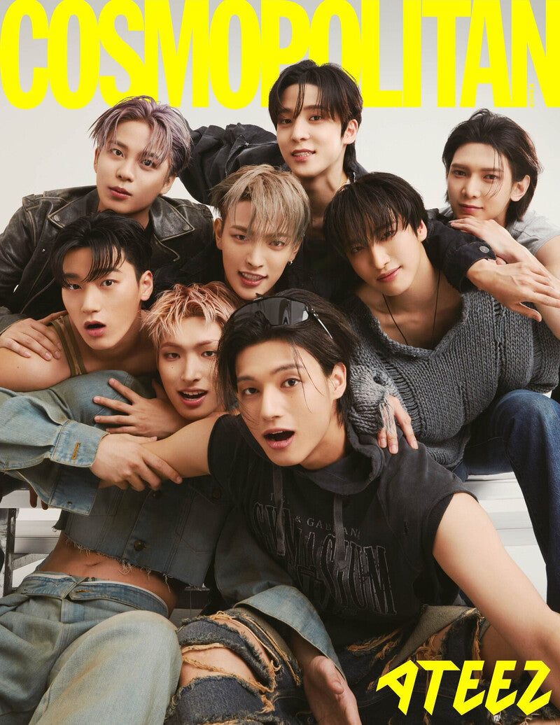 [PRE-OWNED] Cosmopolitan Magazine - Ateez (August 2023)