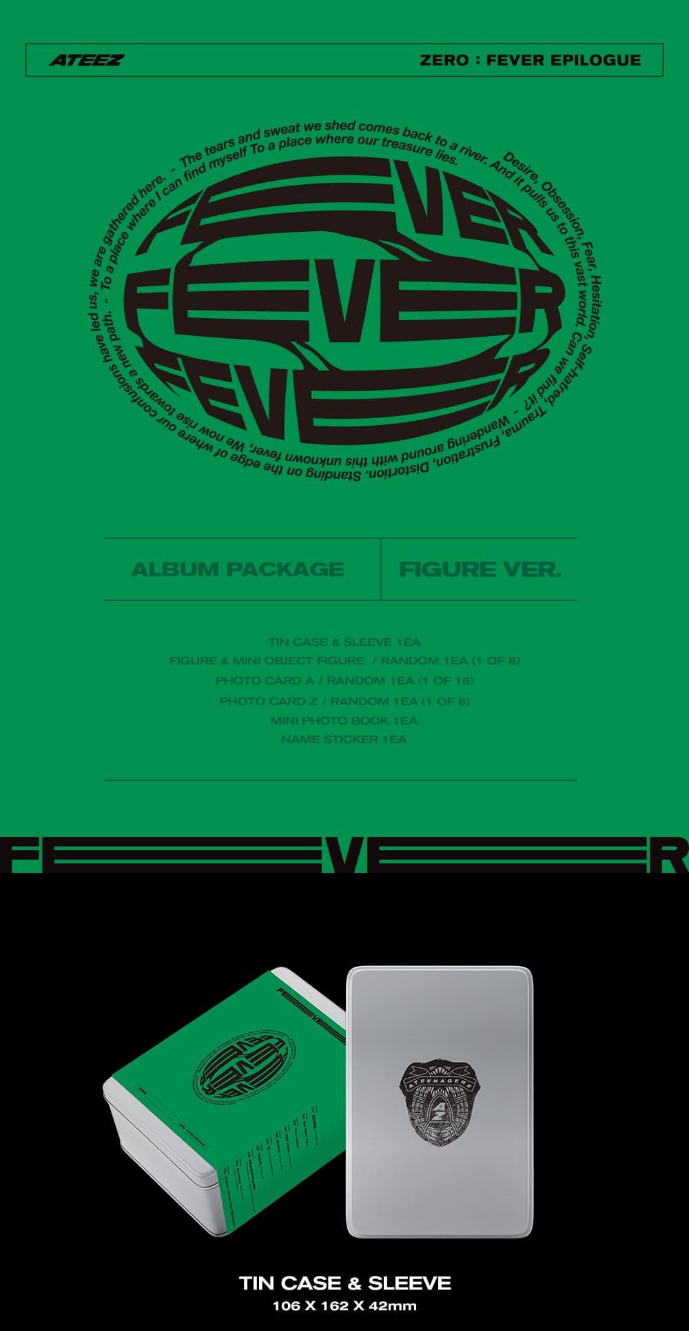 ATEEZ – ZERO : FEVER EPILOGUE (FIGURE / DIARY VER.)