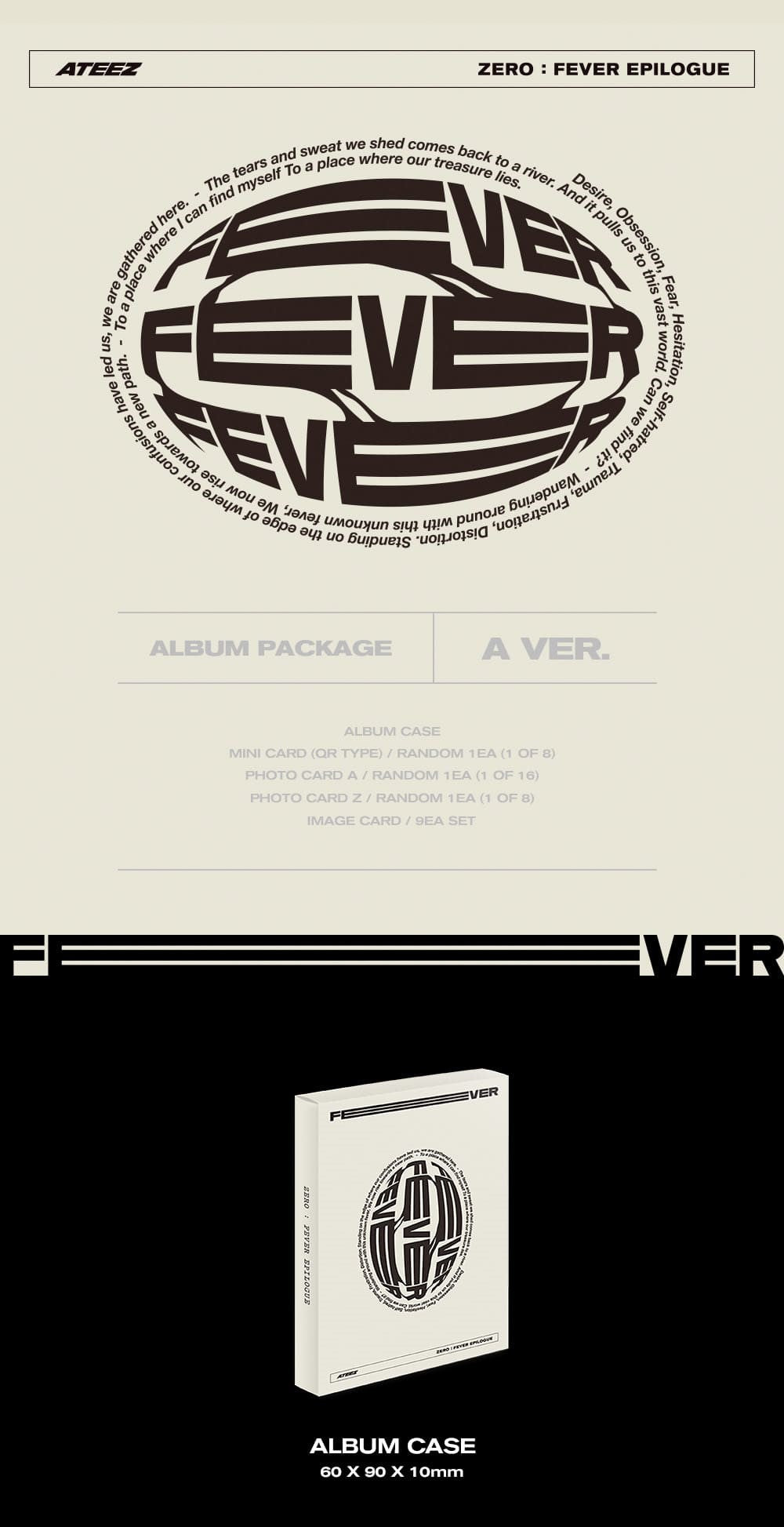 ATEEZ – ZERO : FEVER EPILOGUE (PLATFORM VER.) (Random)