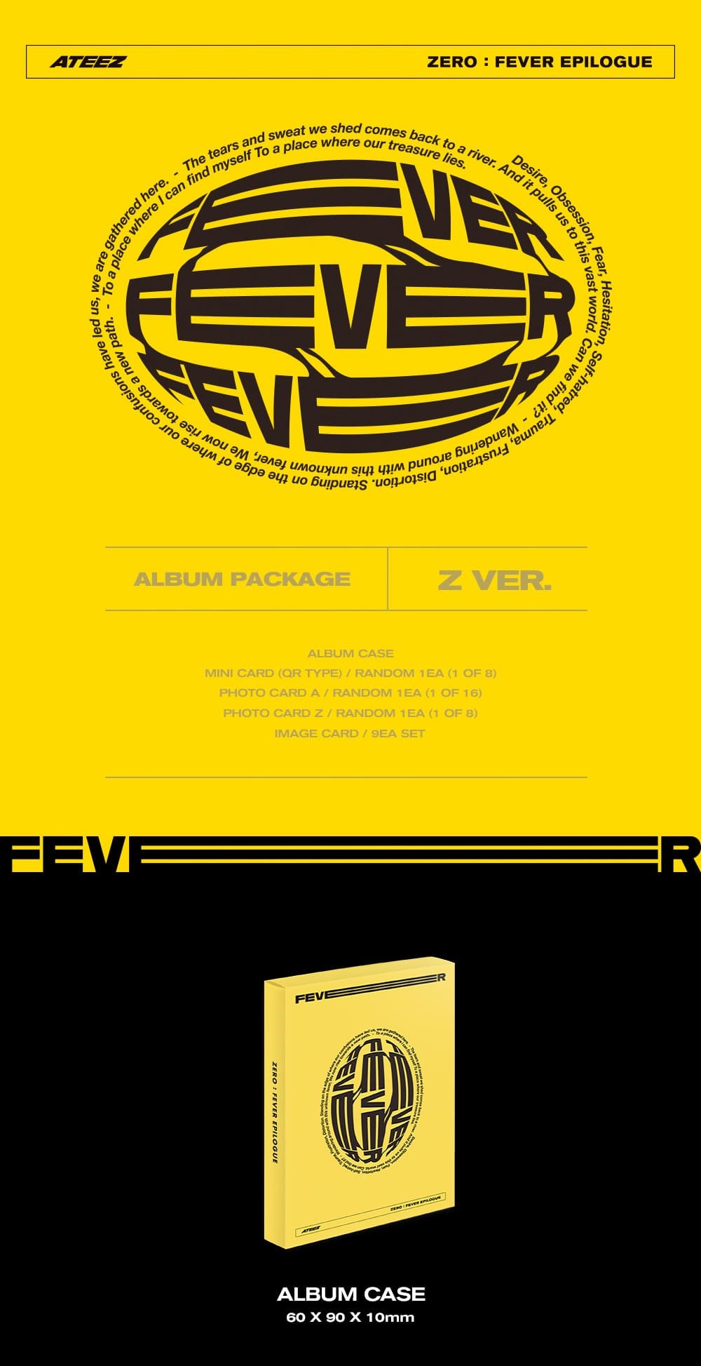 ATEEZ – ZERO : FEVER EPILOGUE (PLATFORM VER.) (Random)
