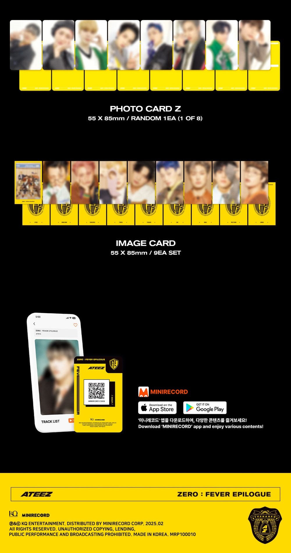 ATEEZ – ZERO : FEVER EPILOGUE (PLATFORM VER.) (Random)