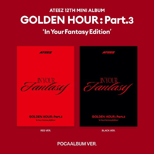 ATEEZ 12th Mini Album – GOLDEN HOUR : Part.3 (In Your Fantasy Edition) (POCA Album Ver.)