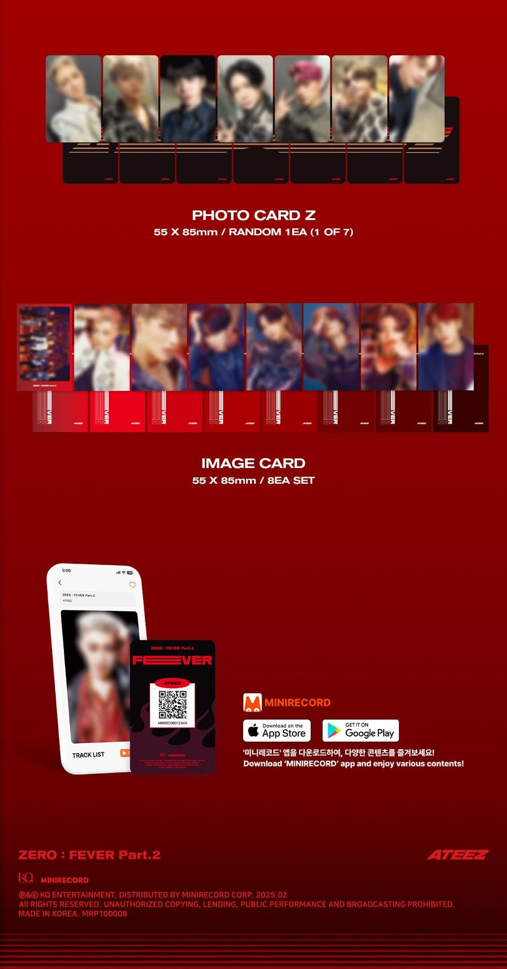 ATEEZ – ZERO : FEVER Part.2 (PLATFORM VER.) (Random)