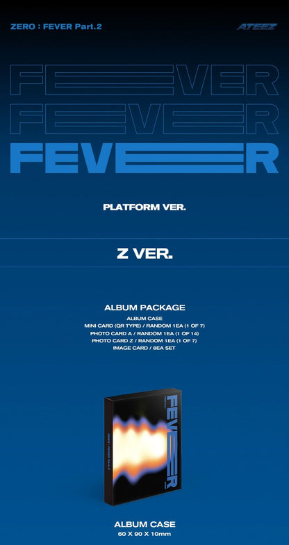 ATEEZ – ZERO : FEVER Part.2 (PLATFORM VER.) (Random)
