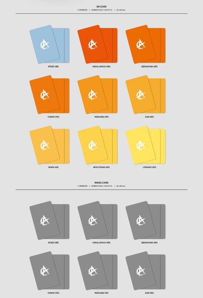ATEEZ 12th Mini Album – GOLDEN HOUR : Part.3 (POCA Album Ver.) (Random)
