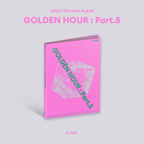 PRE-ORDER: ATEEZ 14th Mini Album - GOLDEN HOUR : Part.5 (Random)