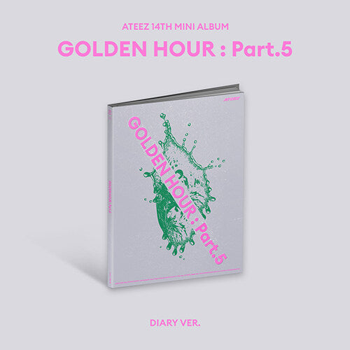 PRE-ORDER: ATEEZ 14th Mini Album - GOLDEN HOUR : Part.5 (Random)