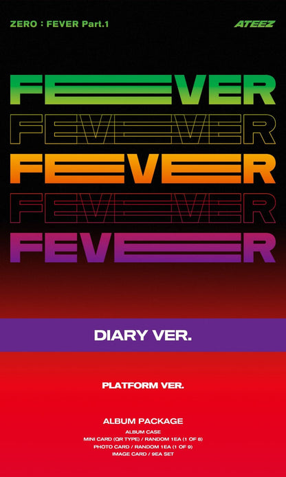 ATEEZ – ZERO : FEVER Part.1 (PLATFORM VER.) (Random)
