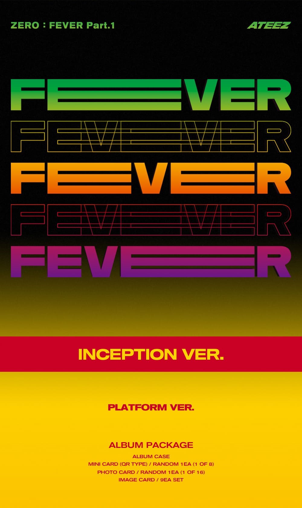 ATEEZ – ZERO : FEVER Part.1 (PLATFORM VER.) (Random)